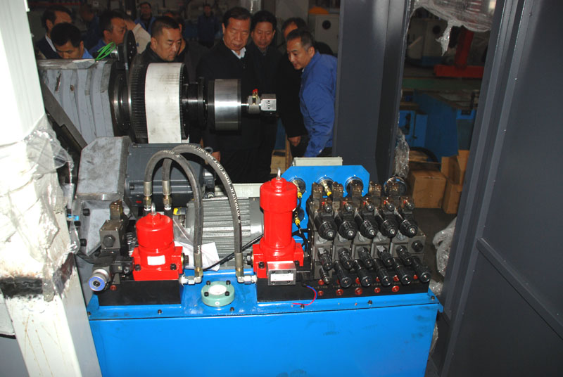 甘肅省政協來星火機床公司調研生產經營狀況