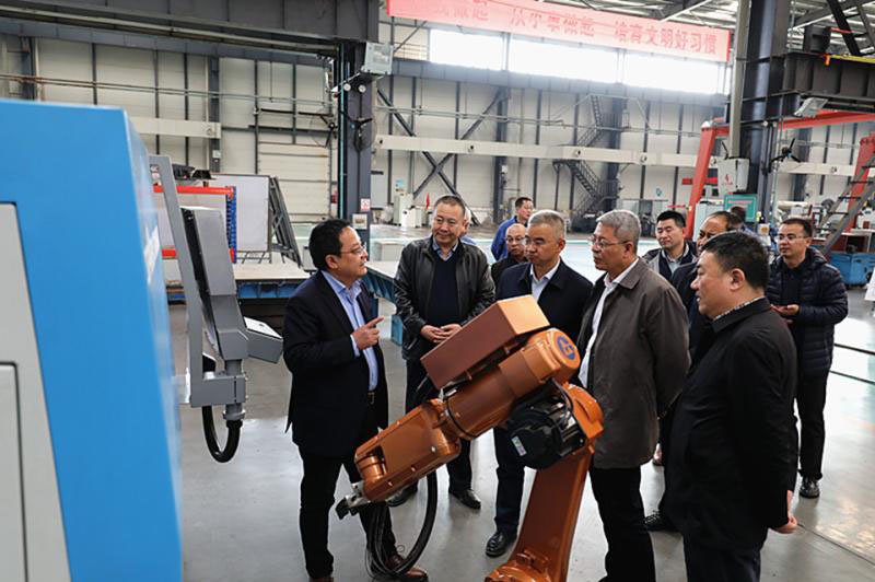 中國一重 上海中核浦原公司領導考察星火機床