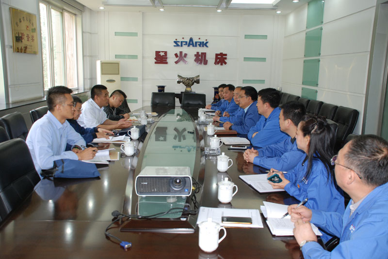 天水市委巡察組來星火機床公司檢查指導工作