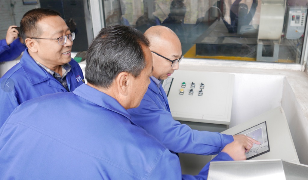 星火機床公司冬季供暖今天點火