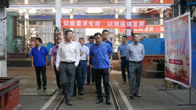 中信證券、嘉源律師事務(wù)所及大信會計師事務(wù)所一行領(lǐng)導來星火機床公司調(diào)研考察