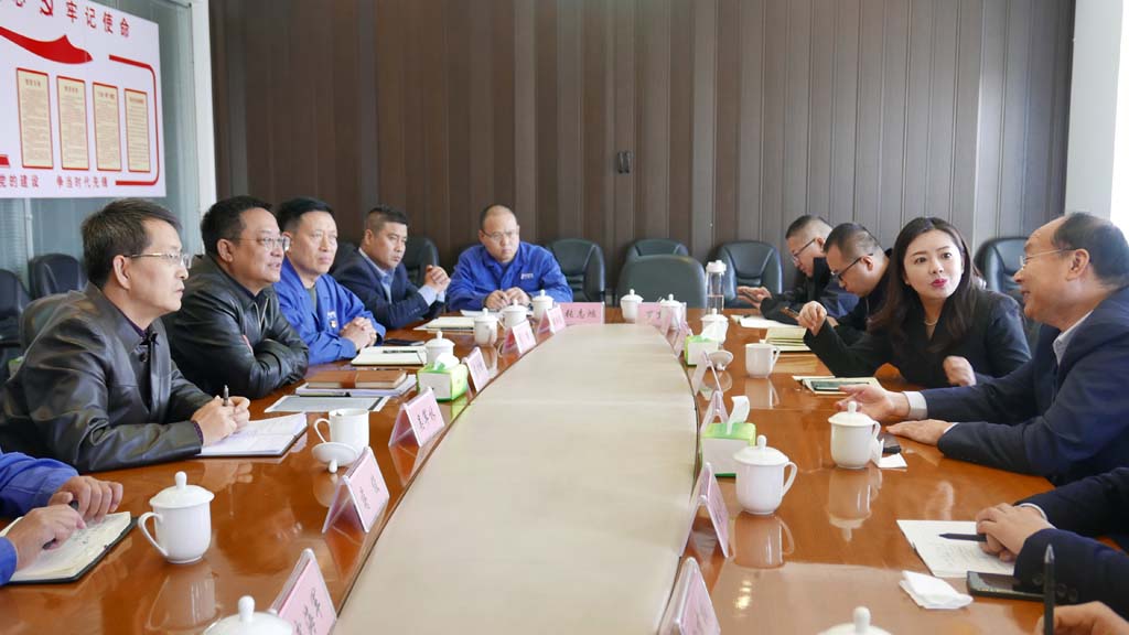 甘肅省金融專題調研組到星火公司調研