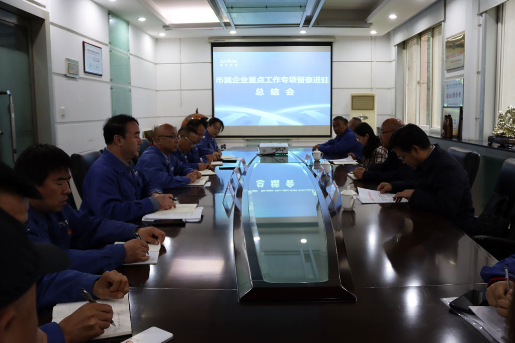 市國資委專項督察組蒞臨天水星火機床督導重點工作